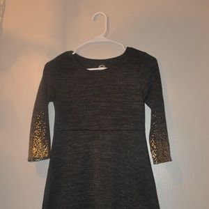 Dark Grey Girls Dress